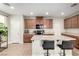Spacious kitchen featuring a center island with seating, stainless steel appliances, and ample cabinet space at , Las Vegas, NV 89166