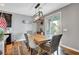 Cozy dining area with a rustic wooden table, perfect for Gathering meals at 10656 Hyde Corner Ave, Las Vegas, NV 89166