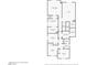 Second floor plan featuring the layout of primary bedroom, bathrooms, and utility room at 10656 Hyde Corner Ave, Las Vegas, NV 89166