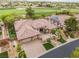 Expansive aerial view of home with well-kept landscaping at 11 Knob Oak Dr, Henderson, NV 89052