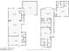 A detailed floor plan of the first and second floor of the house at 11274 Civita St, Las Vegas, NV 89141