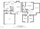Complete floor plan showing both floors of the home with measurements of each room at 1428 Daybreak Dr, Las Vegas, NV 89108