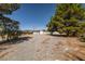 Expansive backyard featuring natural desert landscaping and ample open space at 170 Dove St, Pahrump, NV 89060