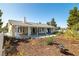 Spacious backyard with patio and landscaping at 170 Dove St, Pahrump, NV 89060