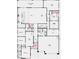 Detailed floor plan showcasing 4 bedrooms, 3 bathrooms, kitchen, laundry room, and 3 car garage at 227 Paraggi Bay Dr, Henderson, NV 89011