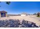 Large backyard with sheds and potential for landscaping and customization at 2935 Hardin Dr, Henderson, NV 89074