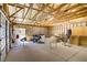 The garage is unfinished and ready for your personal touch at 2935 Hardin Dr, Henderson, NV 89074