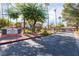 Community entrance sign surrounded by manicured landscaping at 3151 Soaring Gulls Dr # 2180, Las Vegas, NV 89128