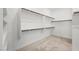 Walk-in closet featuring rods and shelving at 346 Tigullio Ave, Henderson, NV 89011