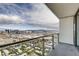 Spacious balcony offering panoramic city views with clear railings and open space at 4381 W Flamingo Rd # 5220, Las Vegas, NV 89103
