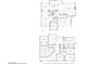 Detailed floor plan showcasing the layout of the first and second floors of the residence at 4737 Barcelona Ridge Ct, Las Vegas, NV 89129