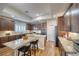 Spacious kitchen with granite countertops, custom cabinets, and stainless steel appliances at 5170 Agio Ave, Pahrump, NV 89061
