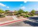 Charming neighborhood park with a covered picnic area, playground, and lush landscaping for Gathering fun and community gatherings at 5340 Santa Fe Heights St, North Las Vegas, NV 89081