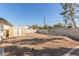 Expansive backyard with a storage shed, offering ample space for outdoor activities at 5905 Paseo Montana, Las Vegas, NV 89108