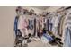 Spacious walk-in closet with ample storage and organization options at 6335 Pacific Sky St, North Las Vegas, NV 89081