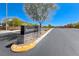 Attractive monument sign identifies the Summit Knoll community with updated landscaping at entrance at 6335 Pacific Sky St, North Las Vegas, NV 89081