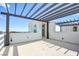 Modern outdoor patio with pergola offering shade and style at 646 Spotted Falcon St, Las Vegas, NV 89138