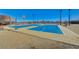 Outdoor basketball court with colorful surface and ample space for recreation at 6656 Arctic Breeze St, North Las Vegas, NV 89084