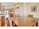 Open dining area with a view into the kitchen, bright and welcoming at 6656 Arctic Breeze St, North Las Vegas, NV 89084
