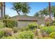 Attractive neighborhood sign surrounded by lush greenery and mature trees at 6656 Arctic Breeze St, North Las Vegas, NV 89084