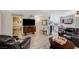 Inviting living room featuring wood floors and stylish furniture at 700 Capri Dr # 27B, Boulder City, NV 89005