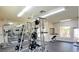 Fitness center featuring weight machines and mirrors at 7155 S Durango Dr # 303, Las Vegas, NV 89113