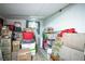 Storage room interior featuring packed boxes and containers, maximizing organization at 1115 Melville Dr, Las Vegas, NV 89102