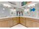 Spacious bathroom with large mirrors, double vanities and modern fixtures for added elegance at 1223 Casa Palermo Circle Cir, Henderson, NV 89011