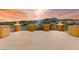 Spacious balcony overlooking the lake with scenic views of the mountains during a celebratory fireworks display at 29 Montelago Blvd # 131, Henderson, NV 89011