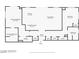 Detailed floor plan showcasing the layout of the home with labeled rooms, closets, and dimensions at 29 Montelago Blvd # 131, Henderson, NV 89011