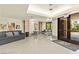 Modern lobby boasts elegant tile floors, contemporary art, and cozy seating areas for residents and guests at 29 Montelago Blvd # 131, Henderson, NV 89011