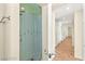 Modern shower stall with sleek glass doors and updated fixtures, adjacent to the hallway at 29 Montelago Blvd # 131, Henderson, NV 89011