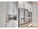 Close up of the kitchen featuring stainless steel appliances at 32 Tatahatso Point St, Henderson, NV 89011