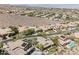 Wide aerial perspective of the community emphasizing the harmonious blend of homes and natural landscape at 40 Stonemark Dr, Henderson, NV 89052