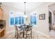 Charming dining area with shutters and stylish decor at 40 Stonemark Dr, Henderson, NV 89052