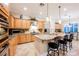 Spacious kitchen features granite countertops and stainless steel appliances at 40 Stonemark Dr, Henderson, NV 89052