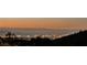 Nighttime view of the Las Vegas strip, showcasing city lights and mountain landscape at 40 Stonemark Dr, Henderson, NV 89052