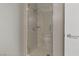 Modern tiled shower with glass enclosure, for natural light at 4575 Dean Martin Dr # 1208, Las Vegas, NV 89103