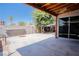Spacious backyard providing ample room for entertainment and relaxation at 4945 Volcanic Rock Ln, Las Vegas, NV 89122