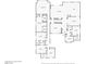 Detailed floor plan illustrating the layout of rooms, including bedrooms, bathrooms, kitchen, and living spaces at 8209 Chapelle Ct, Las Vegas, NV 89131