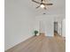 Bedroom features light wood floors, closet, and lots of natural light at 8924 Signal Terrace Dr, Las Vegas, NV 89134
