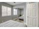 Bedroom featuring closet with mirrored doors, allowing ample light at 1320 Rainbow Meadows Dr, Las Vegas, NV 89128
