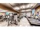 Community gym filled with a variety of modern exercise equipment and mirrors at 145 E Harmon Ave # 1001, Las Vegas, NV 89109