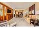 Spacious living room featuring comfortable seating and stylish decor at 145 E Harmon Ave # 1001, Las Vegas, NV 89109