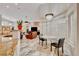 Cozy breakfast nook adjacent to open living room and kitchen at 1970 Del Font Ct, Las Vegas, NV 89117