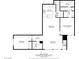 Detailed floor plan showcasing layout of the home at 2000 Gravel Hill St # 203, Las Vegas, NV 89117