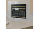 Close up of the fireplace in the bathroom area at 2208 Fiero Dr, Las Vegas, NV 89134
