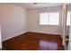 Bedroom featuring a ceiling fan and window at 2208 Fiero Dr, Las Vegas, NV 89134