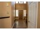 Inviting foyer featuring tile floors, high ceilings, and natural light at 2208 Fiero Dr, Las Vegas, NV 89134