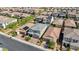 Neighborhood aerial view showcasing a home with a pool amidst other residential properties, offering a sense of community at 2940 Duverney Ave, Henderson, NV 89044